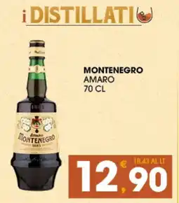 SeBón Supermercati Amaro Montenegro offerta