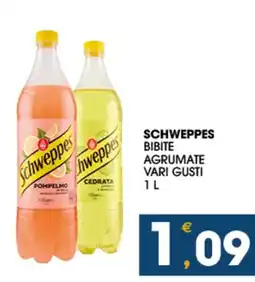 SeBón Supermercati Schweppes bibite agrumate vari gusti offerta