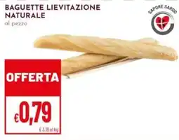 Pan Baguette lievitazione naturale offerta