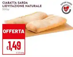 Pan Ciabatta sarda offerta