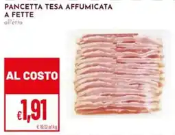 Pan Pancetta tesa affumicata offerta