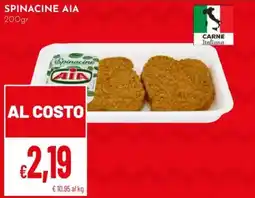 Pan Spinacine AIA offerta