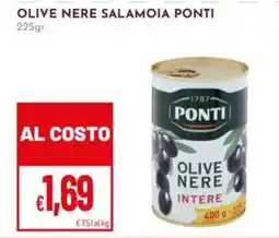Pan Olive nere salamoia Ponti offerta