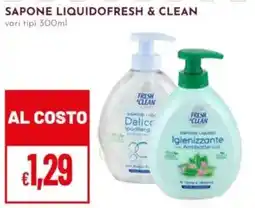 Pan Sapone liquido Fresh & Clean offerta
