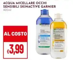 Pan Acqua micellare occhi sensibili Skinactive Garnier offerta