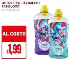 Pan Detersivo pavimenti Fabuloso offerta