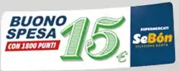 SeBón Supermercati Buono spesa offerta