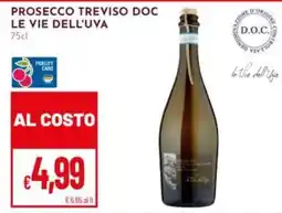 Pan Prosecco Treviso DOC Le Vie dell'Uva offerta