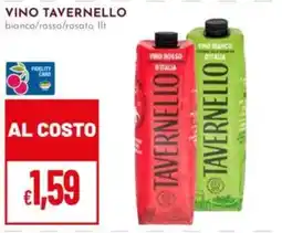Pan Vino Tavernello offerta