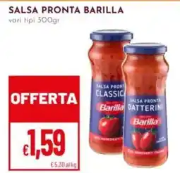 Pan Salsa pronta Barilla offerta
