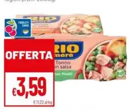 Pan Rio mare Tonno in salsa con Piselli offerta