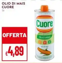 Pan Olio di mais Cuore offerta