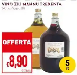 Pan Vino Ziu Mannu Trexenta offerta