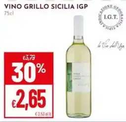 Pan Vino Grillo Sicilia IGP offerta