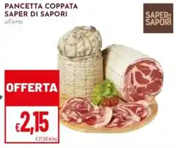Pan Pancetta coppata Saper di Sapori offerta