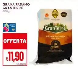 Pan Grana Padano GranTerre offerta
