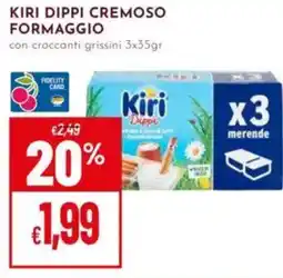 Pan Kiri Dippi cremoso formaggio offerta