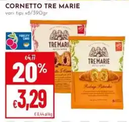 Pan Cornetto Tre Marie offerta
