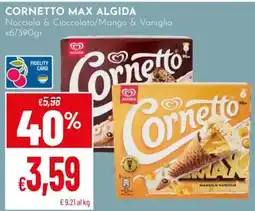 Pan Cornetto Max Algida offerta