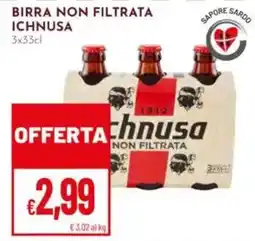Pan Birra non filtrata Ichnusa offerta