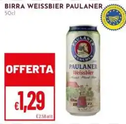 Pan Birra Weissbier Paulaner offerta