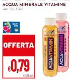 Pan Acqua minerale vitamine offerta