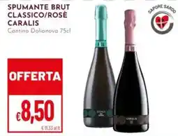 Pan Spumante brut classico/rosè caralis offerta
