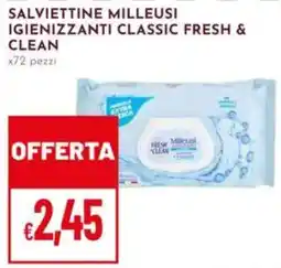 Pan Salviettine milleusi igienizzanti classic fresh & clean offerta