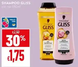 Pan Shampoo Gliss offerta