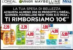 Pan L'Oréal Garnier Maybelline New York Mixa offerta