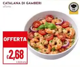 Pan Catalana di gamberi offerta