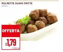 Pan Polpette suino fritte offerta