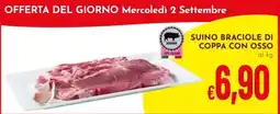 Pan Suino braciole di coppa con osso offerta