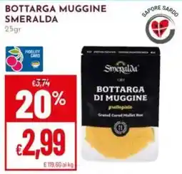 Pan Bottarga di muggine Smeralda offerta