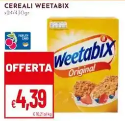 Pan Cereali Weetabix offerta