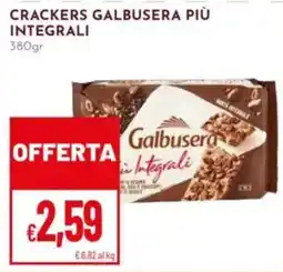 Pan Crackers Galbusera più integrali offerta