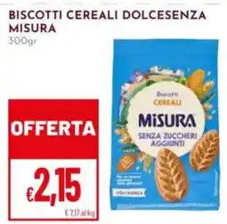 Pan Biscotti cereali dolcesenza misura offerta