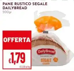 Pan Pane rustico segale DailyBread offerta
