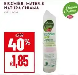 Pan Bicchieri Mater-B Natura Chiama offerta