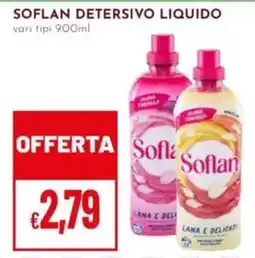 Pan Soflan detersivo liquido offerta