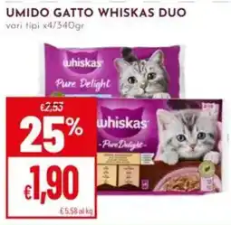 Pan Whiskas Pure Delight offerta