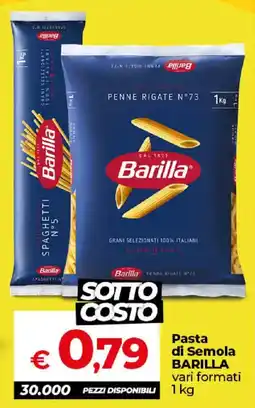Ipercoop Radenza Pasta di Semola BARILLA offerta
