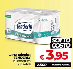 Ipercoop Radenza Carta Igienica Tenderly Kilometrica offerta