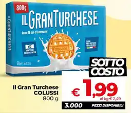 Ipercoop Radenza Il Gran Turchese Colussi offerta