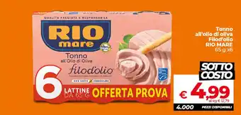 Tonno all’olio di oliva filod’olio RIO mare