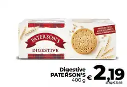 Ipercoop Radenza Digestive Paterson's offerta