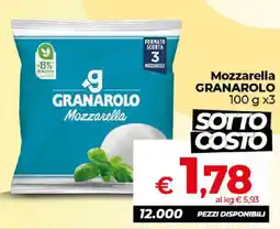 Ipercoop Radenza Mozzarella Granarolo offerta