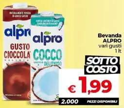 Ipercoop Radenza Beveranda Alpro offerta