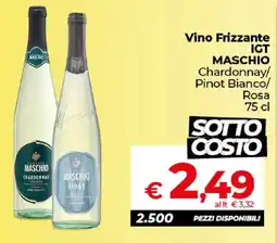 Ipercoop Radenza Vino Frizzante IGT MASCHIO offerta