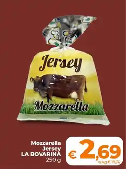 Ipercoop Radenza Mozzarella Jersey LA BOVARINA offerta
